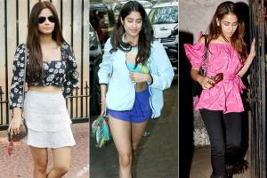 Mira Rajput, Janhvi Kapoor, Meera Chopra's day out in Mumbai