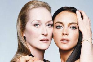 Lindsay Lohan gets nostalgic in throwback photo with Meryl Streep