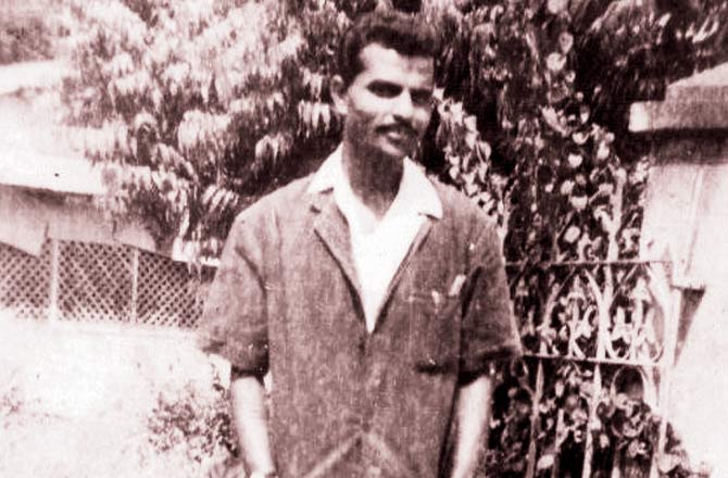 At Bharat Pencil Factory in Pune, 1965, which he joined as a 13-year-old