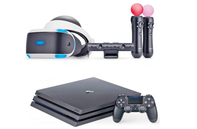Gaming Console: PS4 Pro 1TB + VR Kit