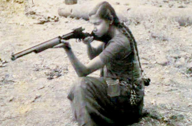 She was recruited in The Rani of Jhansi Regiment, the women