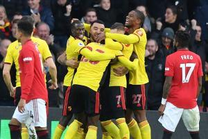 EPL: Manchester United suffer shock 0-2 defeat to bottom-placed Watford