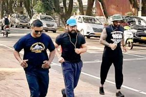 Aamir Khan opts jogging in Kerala during shoot of Laal Singh Chaddha