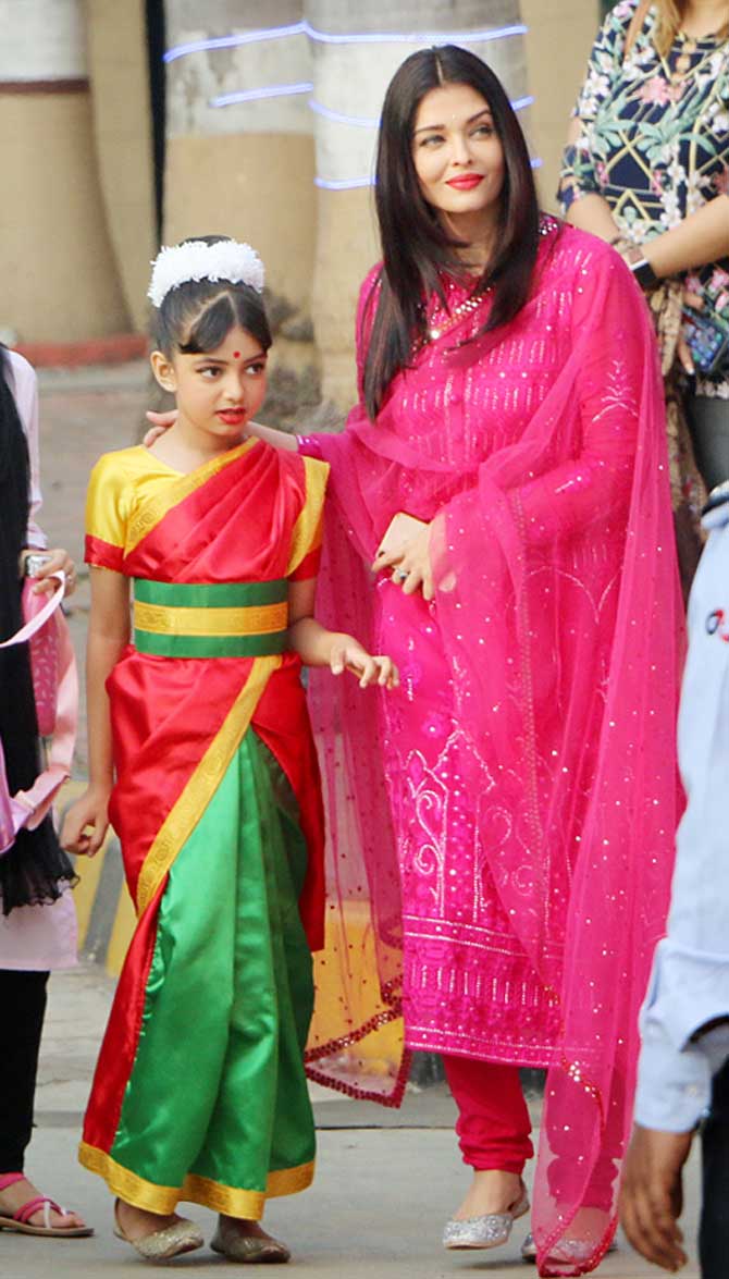 Aaradhya and Aishwarya