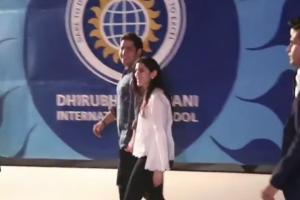 Akash Ambani and Shloka Mehta walk hand-in-hand, stun in casuals