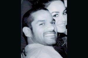 Shikhar Dhawan gets hugs and kisses from wife Aesha on Instagram