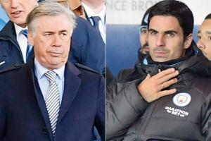EPL: Ancelotti, Arteta begin stints with stalemate 