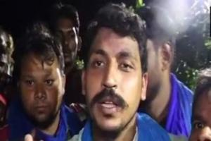 Chandrashekhar Azad. Picture courtesy: ANI's Twitter account