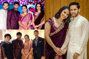 Inside Photos: Saina-Kashyap, Ashwini at Praneeth's wedding reception