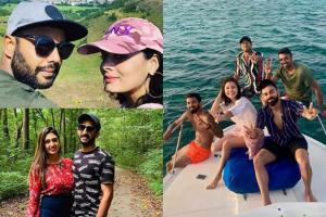Indian cricketers' vacation photos with their wives and friends in 2019