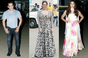 Salman, Sonakshi and Saiee Manjrekar promote Dabangg 3