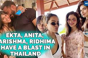 Ekta Kapoor, Anita Hassanandani, Karishma have a blast in Thailand