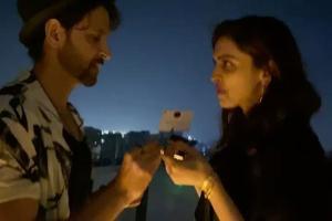 Deepika's facetime with 'Death By Chocolate' Hrithik went like this