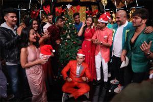 Christmas Celebration on the sets of Indian Idol season 11