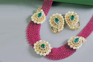 Chintamanis diamond wedding jewellery