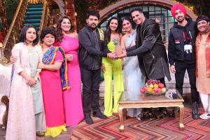 Kapil Sharma celebrates 100 episodes with the cast of Good Newwz