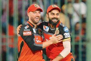 RCB ask NASA to find lost balls hit by Virat Kohli and AB de Villiers