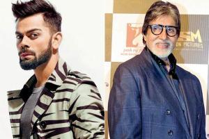 Virat Kohli congratulates Big B on Twitter for Dadasaheb Phalke Award