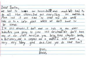 Boy asks Santa Claus for 'very good dad' in heart-breaking viral letter