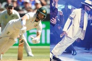 Matthew Wade just literally did a 'Michael Jackson move' at the MCG!