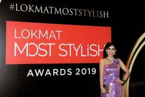 Most Stylish Banker nominee adds glamour to Lokmat Awards 2019