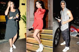 Juhu Diaries: Nidhhi Agerwal, Janhvi Kapoor, Ishaan Khatter clicked
