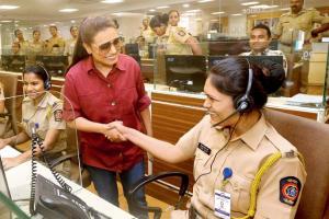 Mardaani 2: Rani Mukerji visits Police Control Room in Mumbai