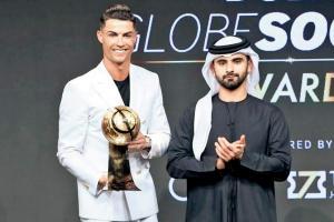 Ronaldo 'honoured' to win best men's player award for sixth time