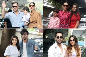 Kunal Kapoor's Christmas bash: Kareena Kapoor Khan with Saif Ali Khan and Taimur, Ranbir Kapoor with Alia Bhatt attend