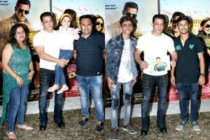 Salman Khan interacts with fans at Dabangg 3 event in Bandra