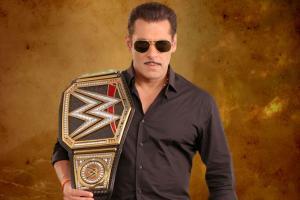 Watch video: Salman 'Dabangg' Khan has a customised WWE championship!
