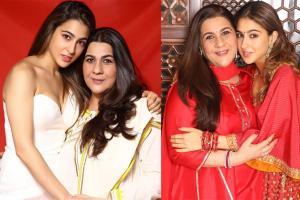 Sara Ali Khan and Amrita Singh. Image courtesy: Instagram/@saraalikhan95
