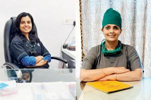 Dentists wield paintbrushes
