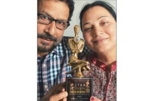 Siddhant Chaturvedi dedicates his best debutant award to his parents