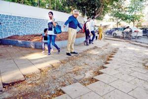 G north ward office repairs 85 footpaths within days of collaboration