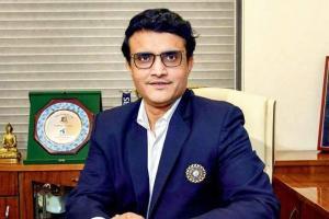 Sourav Ganguly arrives at BCCI headquarters for meeting with Dravid