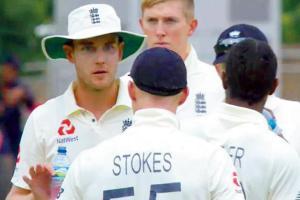 Tempers fray as Ben Stokes, Stuart Broad indulge in heated argument