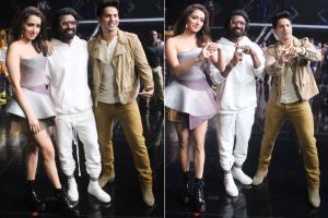Shraddha Kapoor, Varun Dhawan promote Street Dance 3D with Remo D'Souza