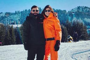 Virat Kohli chills with wife Anushka Sharma in snowy Switzerland