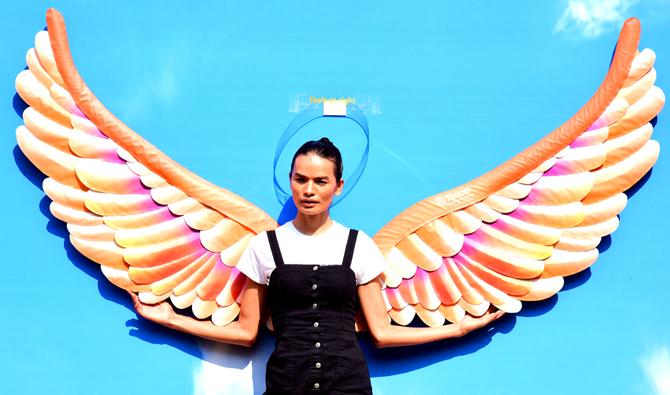 Nepal's first transgender model Anjali Lama also attended the Day 2 of the ongoing Lakme Fashion Week 2019.