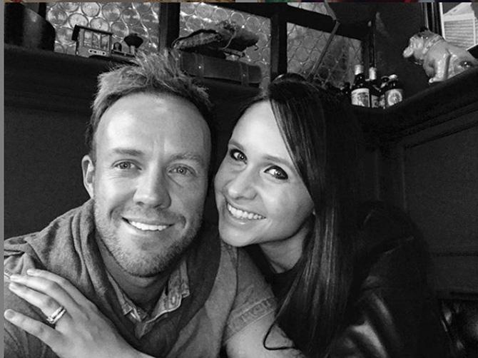 AB de Villiers and his wife Danielle are one of the most adorable couples in cricket.