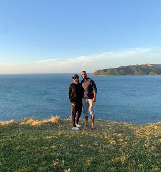 Shikhar Dhawan took the opportunity to express his feeling for his wife Aesha Dhawan. Shikhar Dhawan wrote, 