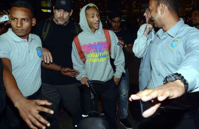 Welcome to India, Jaden!