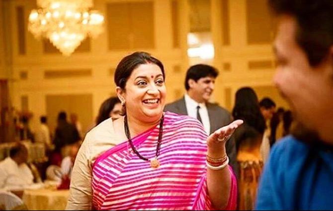 When Smriti fell in love with Mondays, finally!Taking a twist from her Monday blues. this time Smriti Irani seemed quite happy on the arrival of Monday. She captioned: The joy on your face when you realise it's Monday!