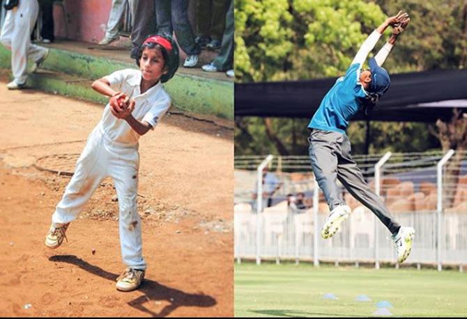 Jemimah Rodrigues made her Women's Twenty20 International debut for India against South Africa on 13 February 2018. The all-rounder then made her Women's One Day International debut for India Women against Australia on 12 March 2018.
In pic: Jemimah Rodrigues posted a before and after picture when the #10yearchallenge was in trend. She captioned, 