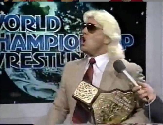 Ric Flair is a three-time WWE world tag team champion (twice with Batista and once with Roddy Piper) and one-time Intercontinental champion