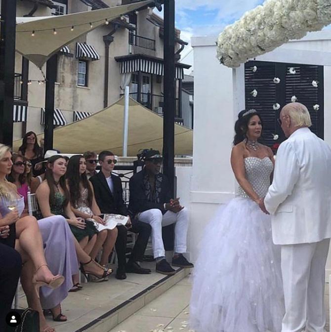  A 69-year-old Ric Flair married a 58-year-old Wendy Barlow in September 2018, in a function attended by close family and frinds. The couple have known each other for more than 30 years before marriage.