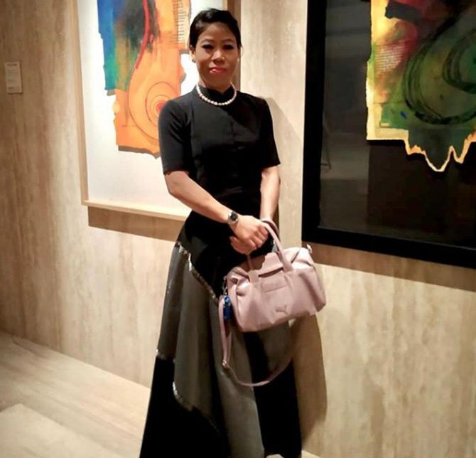 Mary Kom posted this picture and wrote, 