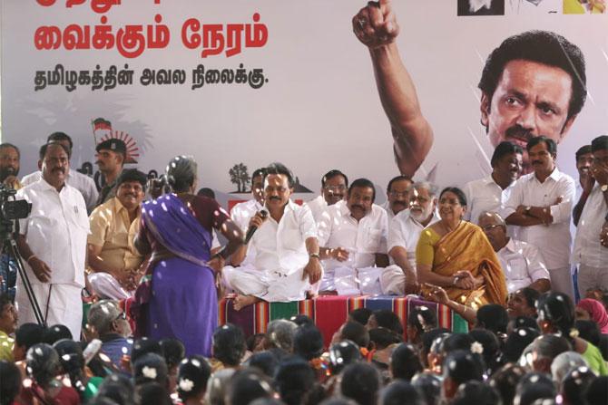 MK Stalin is the third son to the prominent Dravidian leader and five-time Chief Minister of Tamil Nadu, late Kalaignar M. Karunanidhi and his second wife Dayalu Ammal in Chennai. He is known for his revolutionary leadership and the voice of the common people of Tamil Nadu.