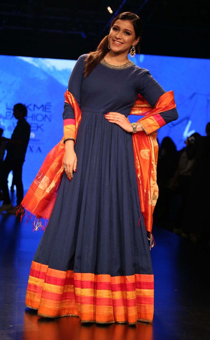 Priyanka Chopra Jonas and Parineeti Chopra's sister Mannara Chopra walked the ramp at Lakme Fashion Week during the finale.